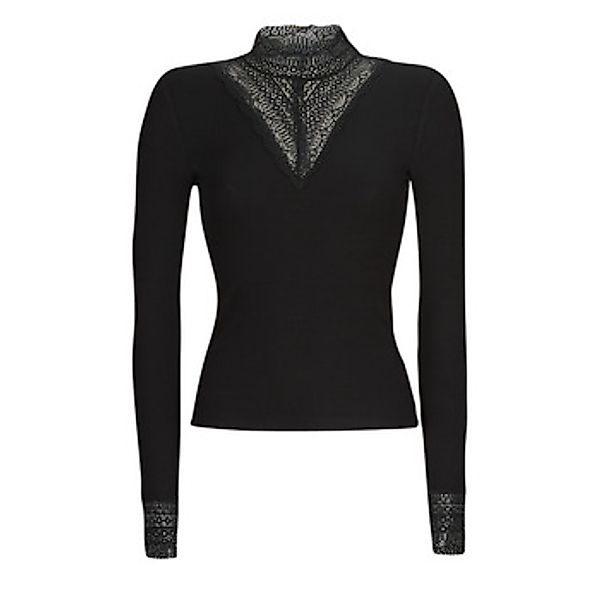 ONLY Spitzenshirt ONLTILDE L/S HIGH NECK LACE TOP JRS günstig online kaufen