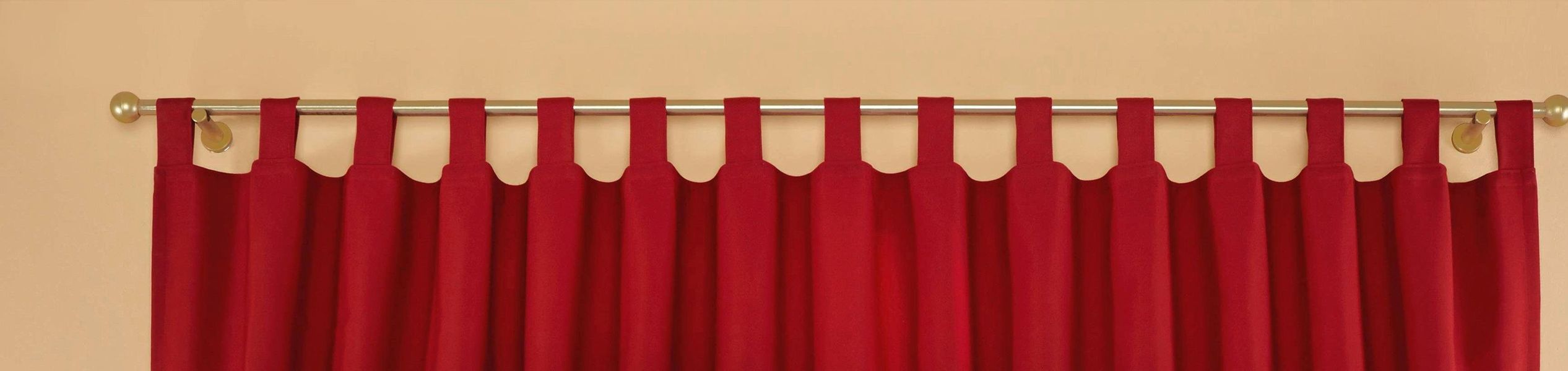 Stickereien Plauen Querbehang "Durach" Schlaufen 1 Stk. tlg. günstig online kaufen