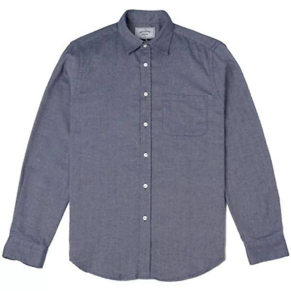 Portuguese Flannel  Hemdbluse Espiga Shirt - Blue günstig online kaufen