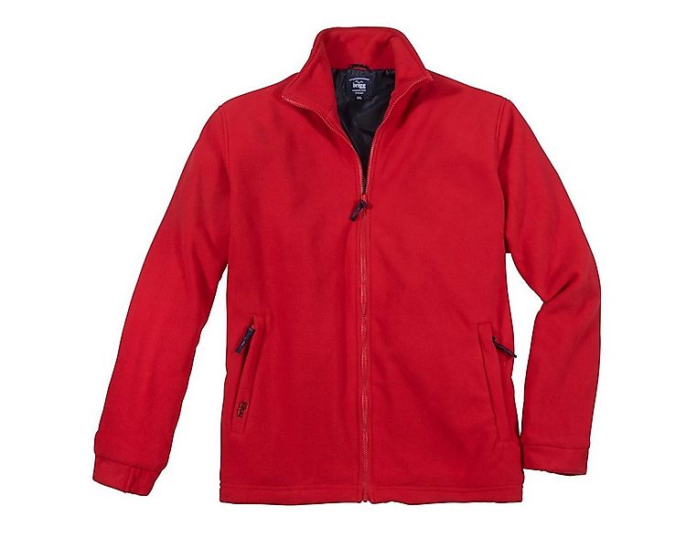 Brigg Fleecejacke Brigg Fleecejacke Übergröße rot günstig online kaufen