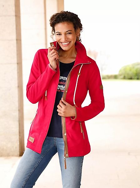 Casual Looks Shirtjacke "Sweatjacke", (1 tlg.) günstig online kaufen
