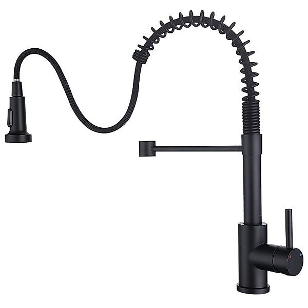 HOMELIVE Spültischarmatur Küchen hochdruck Wasserhahn 2 günstig online kaufen