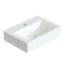 AQUABATOS Waschbecken Aufsatzwaschbecken mit/ohne Hahnloch rund günstig online kaufen