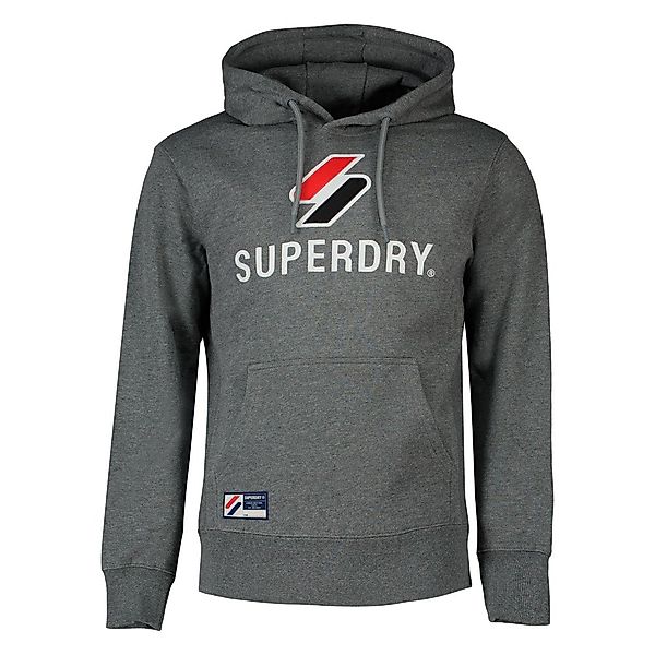Superdry Code Logo Apq2 Kapuzenpullover S Dark Charcoal Marl günstig online kaufen