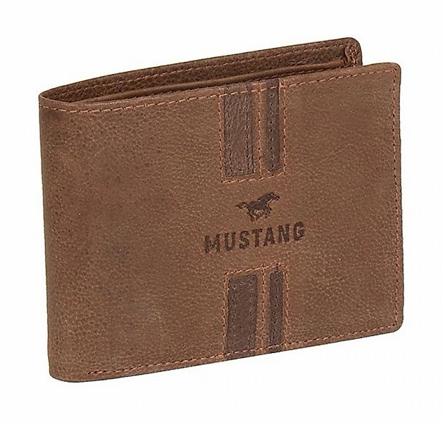 MUSTANG Geldbörse echt Leder Herren Portemonnaie günstig online kaufen
