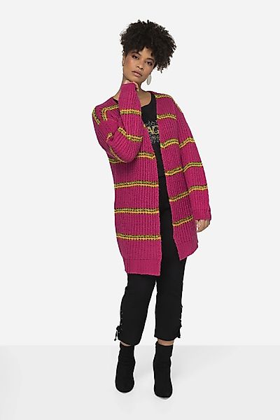 MIAMODA Strickjacke Strickjacke Ringel offene Form günstig online kaufen