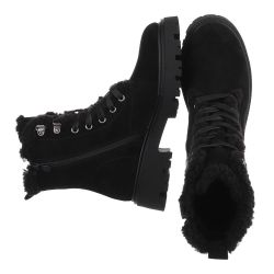 Ital-Design Bequeme Damen Stiefel mit Futter günstig online kaufen