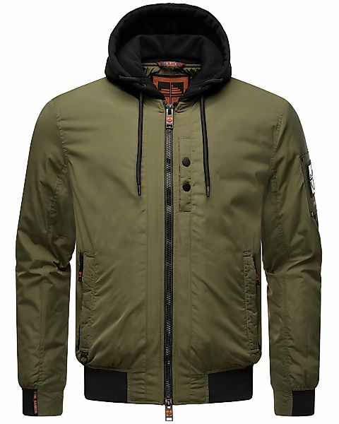 Stone Harbour Bomberjacke "Hoobo" mitKapuze Stylische Herren Fliegerjacke m günstig online kaufen