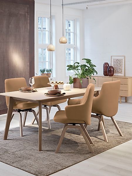 Stressless Polsterstuhl "Laurel" () Low Back mit Armlehne, Größe L, mit sch günstig online kaufen