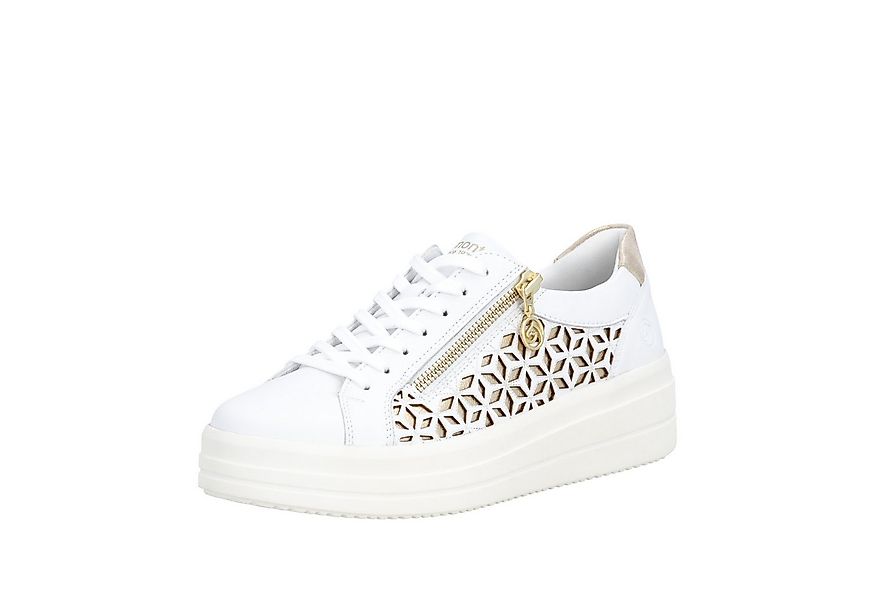 Remonte Plateausneaker Halbschuh, Schnürschuh mit Perforation und seitliche günstig online kaufen