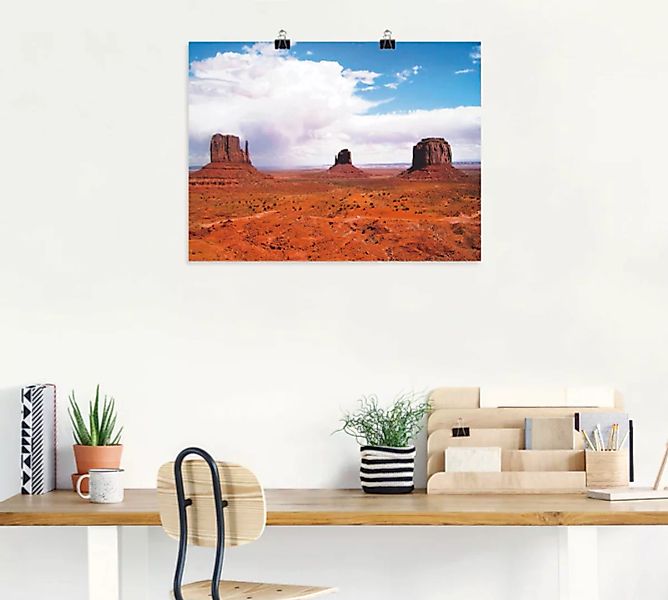 Artland Poster "Grand Canyon Californien", Amerika, (1 St.), als Leinwandbi günstig online kaufen