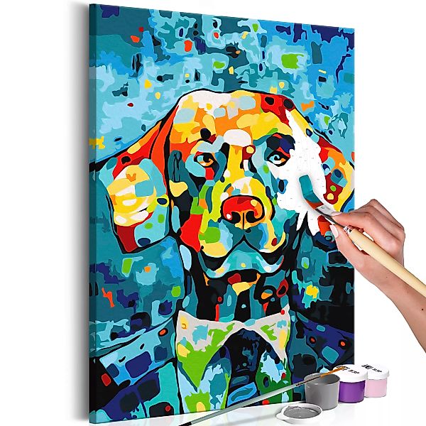 Malen Nach Zahlen - Hund (porträt) günstig online kaufen