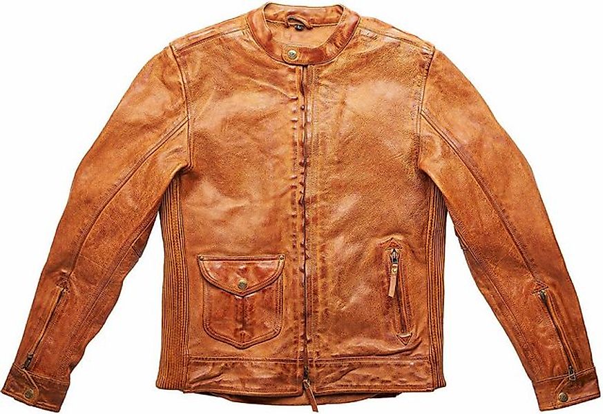 Fuel Motorradjacke Bourbon Motorrad Lederjacke Rückenprotektor enthalten günstig online kaufen