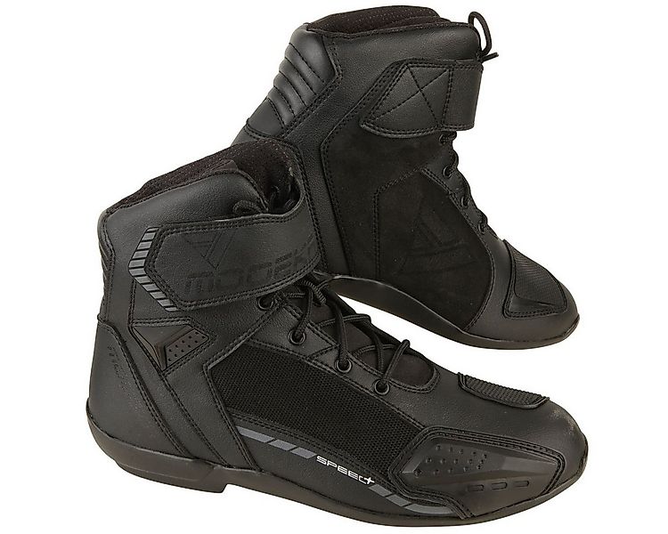 Modeka Modeka Kyne Stiefel schwarz / dunkelgrau 39 Motorradstiefel (Packung günstig online kaufen