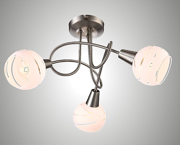TRANGO LED Deckenleuchte, Dimmfunktion, 3-flammig 1001-32D günstig online kaufen