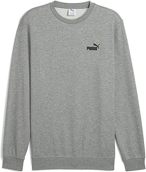 PUMA Sweatshirt ESS Small No. 1 Logo Crew TR MEDIUM GRAY HEATHER günstig online kaufen