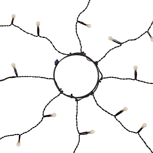 KONSTSMIDE LED-Baummantel Weihnachtsdeko aussen, Christbaumschmuck, Ring günstig online kaufen