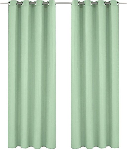 my home Vorhang Parry, Ösen (2 günstig online kaufen