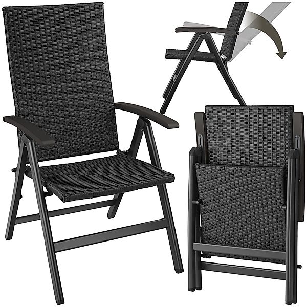 tectake Rattanstuhl Canberra (Set, 1 St), günstig online kaufen