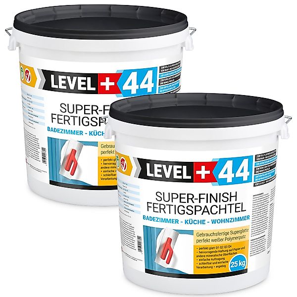 Level+ Fertigspachtel Fertigspachtel Spachtelmasse Super Finish günstig online kaufen