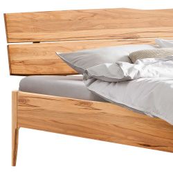 Wildbuche Doppelbetten aus Massivholz 38 cm Einstiegshöhe günstig online kaufen