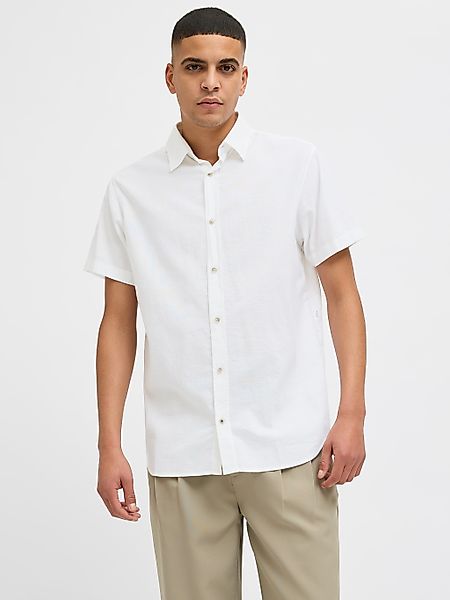 Jack & Jones Kurzarmhemd "JJPIERRE SLUB SHIRT SS" günstig online kaufen