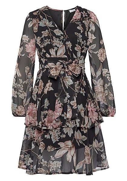 LASCANA Druckkleid aus leicht transparenter Ware, elegantes Sommerkleid günstig online kaufen