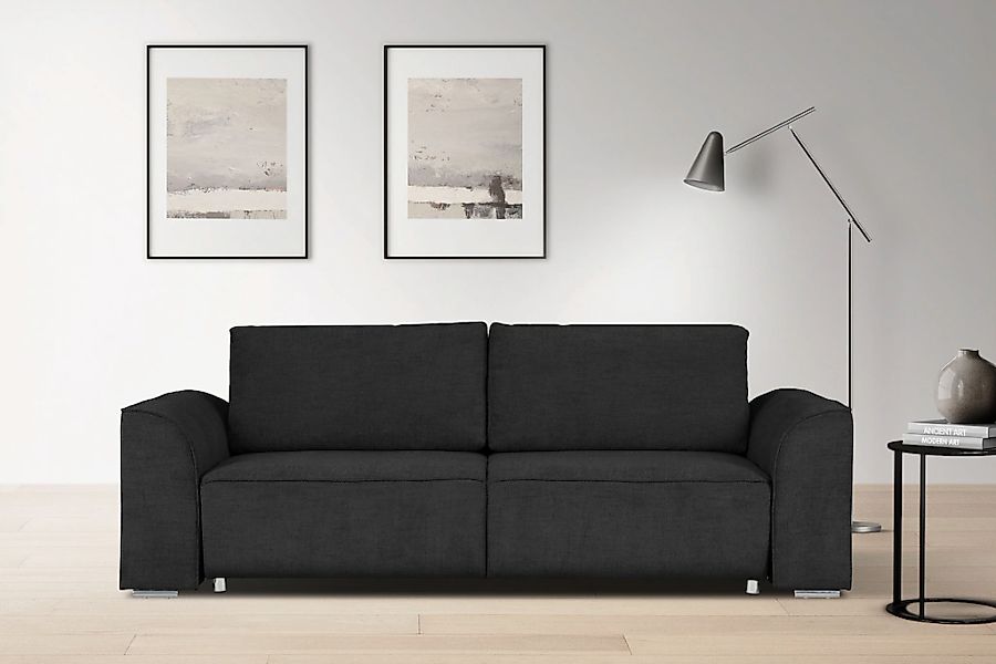 OTTO home 3-Sitzer "BEATRICE, B: 250 cm - wahlweise mit Bettfunktion" u. Be günstig online kaufen