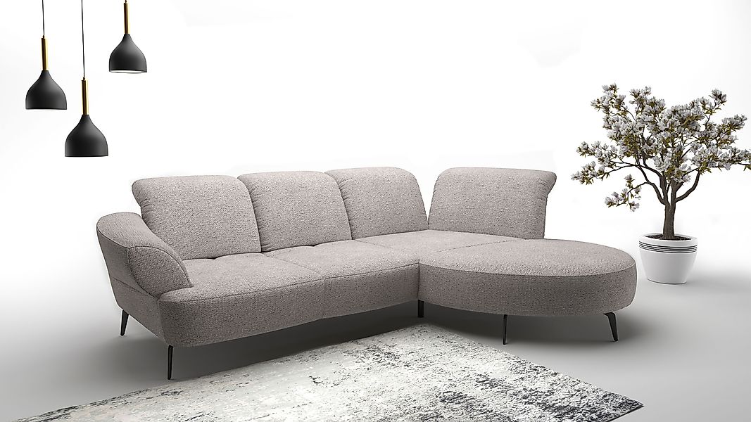 sit&more Ecksofa »Dance, L-Form, inkl. Sitztiefenverstellung« inkl. Click&S günstig online kaufen