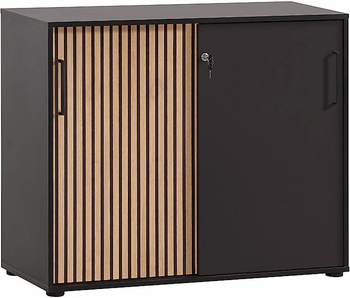 welltime Schiebetürenschrank "Hank, MADE IN GERMANY, Breite 100 cm", Tür mi günstig online kaufen