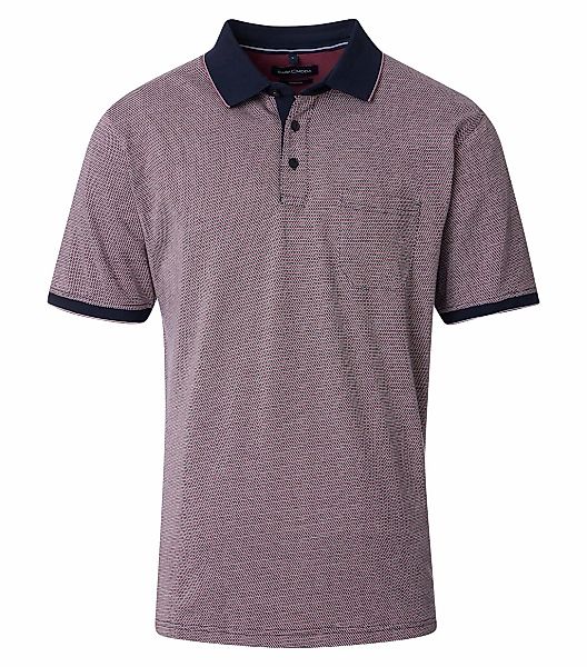 CASAMODA Poloshirt "CASAMODA Polo-Shirt Print" günstig online kaufen