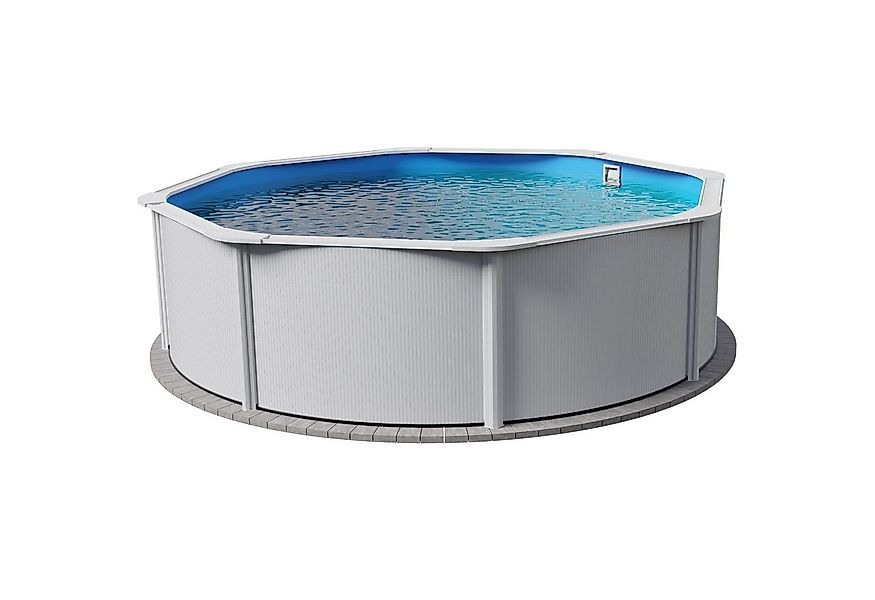 Planet Pool Rundpool Stahlwandpool rund Größe wählbar, 120 cm tief, Sta (Ei günstig online kaufen