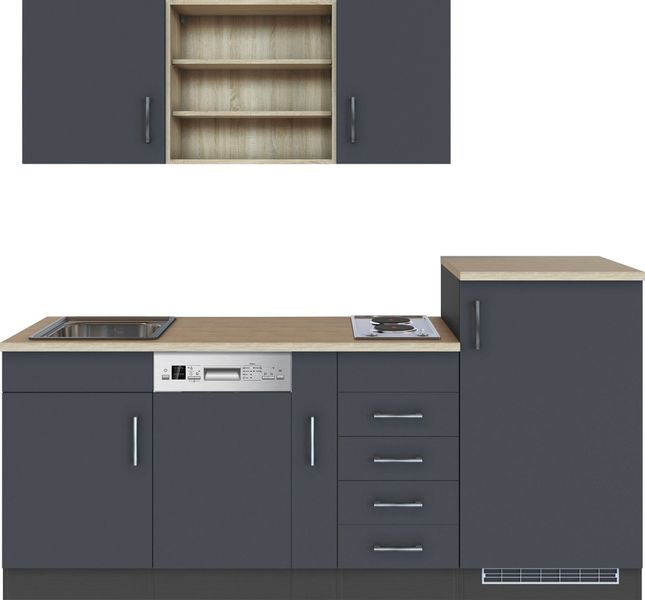 KOCHSTATION Küche KS-Mali, Breite 210 cm, günstig online kaufen