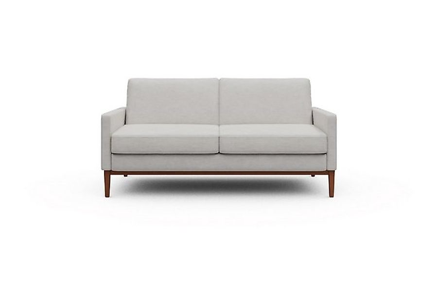 moebelfaktor Sofa Bodo 2,5-Sitzer, Retro-Design, elegante Linien, stabile H günstig online kaufen