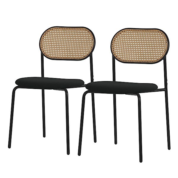 ML-DESIGN Stuhl Esszimmerstühle Rattanstuhl Polsterstühle Akzentstühle günstig online kaufen