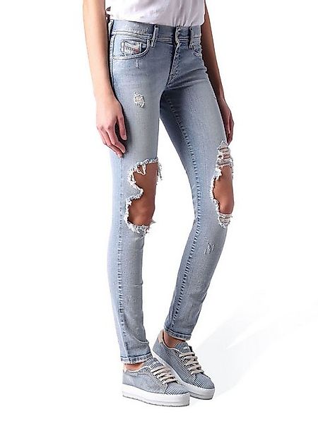 Diesel Skinny-fit-Jeans Diesel Francy 0673G Stretch Damen Jeans Hose Relaxe günstig online kaufen