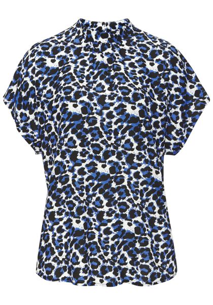 LASCANA Kurzarmbluse mit Alloverdruck, Damenbluse, sportlich elegant günstig online kaufen