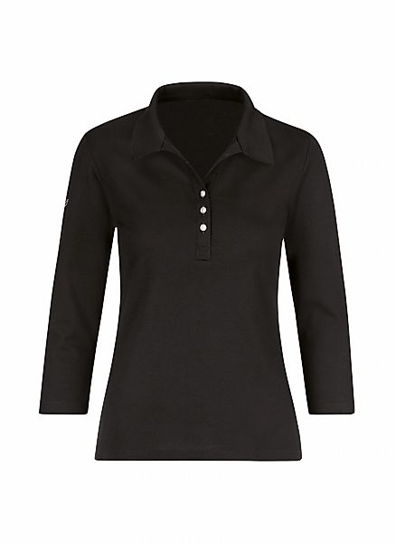 Trigema Poloshirt "TRIGEMA Poloshirt mit Kristallsteinen" 1 Stk. günstig online kaufen