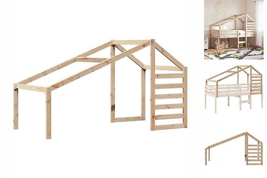 vidaXL Kinderbett Dach für Kinderbett 188x82x113 cm Massivholz Kiefer günstig online kaufen