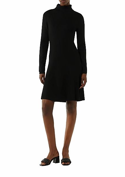 Comma Strickkleid Ohne Taschen mit Rippstruktur günstig online kaufen