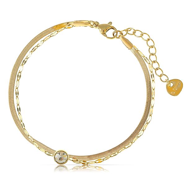 Made by Nami Edelstahlarmband Zweireihig in günstig online kaufen