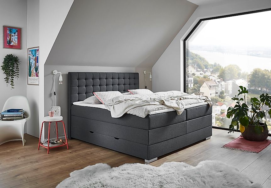 INOSIGN Boxbett "Keeva inkl. Bettkasten", erhältlich in der Breite 180x200c günstig online kaufen