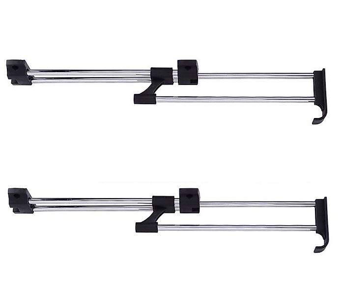 BAYLI Kleiderstange 2er Set Kleiderbügelhalter ausziehbar 30-52 cm, auszieh günstig online kaufen