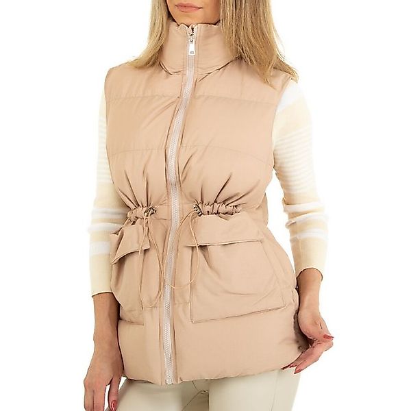 Ital-Design Steppweste Damen Freizeit (87256409) Gefüttert Winterjacke in B günstig online kaufen