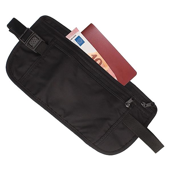 filsko Bauchtasche Kleine Umhängetasche Reisegeldbörse Schwarz günstig online kaufen