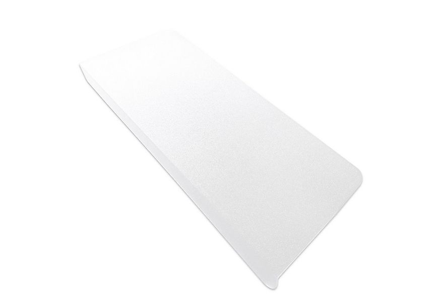 Kubus Stufenmatte Alp, Halbrund oder Rechteckig, Rechteckig, Transparenter günstig online kaufen