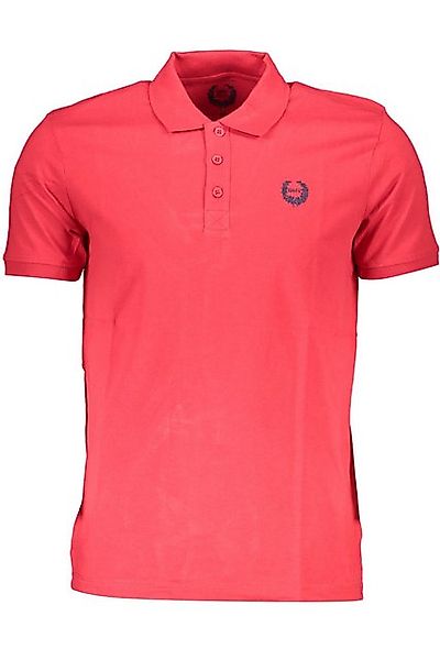 GIAN MARCO VENTURI Poloshirt Herren Poloshirt Rot Kurzarm mit Stickerei und günstig online kaufen