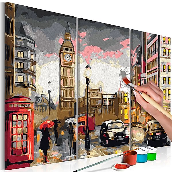 Malen Nach Zahlen - Straßen Von London günstig online kaufen