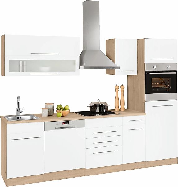 KOCHSTATION Küchenzeile »KS-Eton«, ohne E-Geräte, Breite 270 cm günstig online kaufen