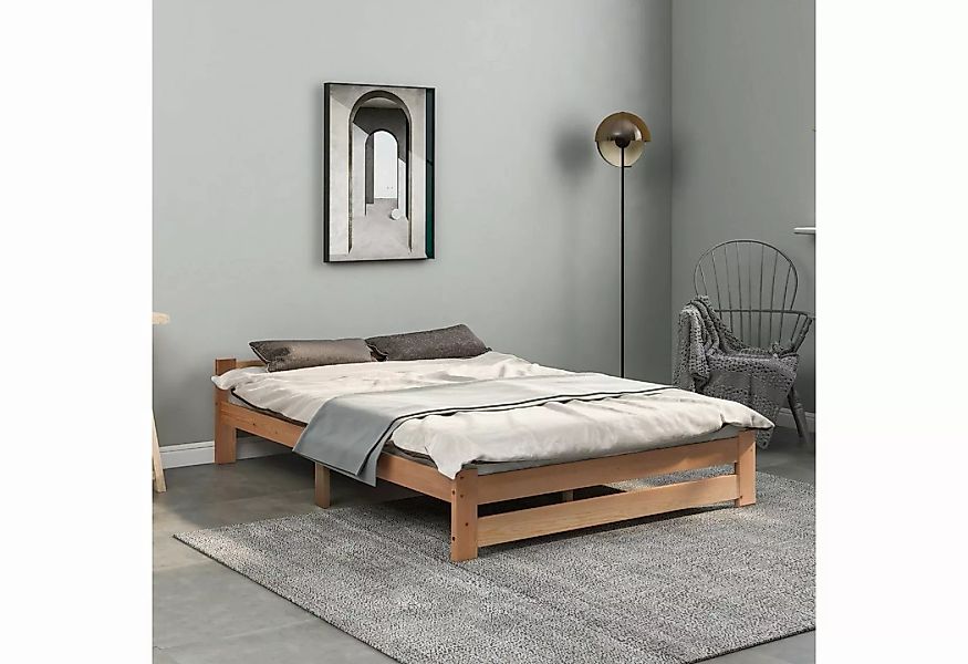 HAUSS SPLOE Bett Doppelbett Holzbett Bettrahmen Kinderbett Jugendbett (mit günstig online kaufen